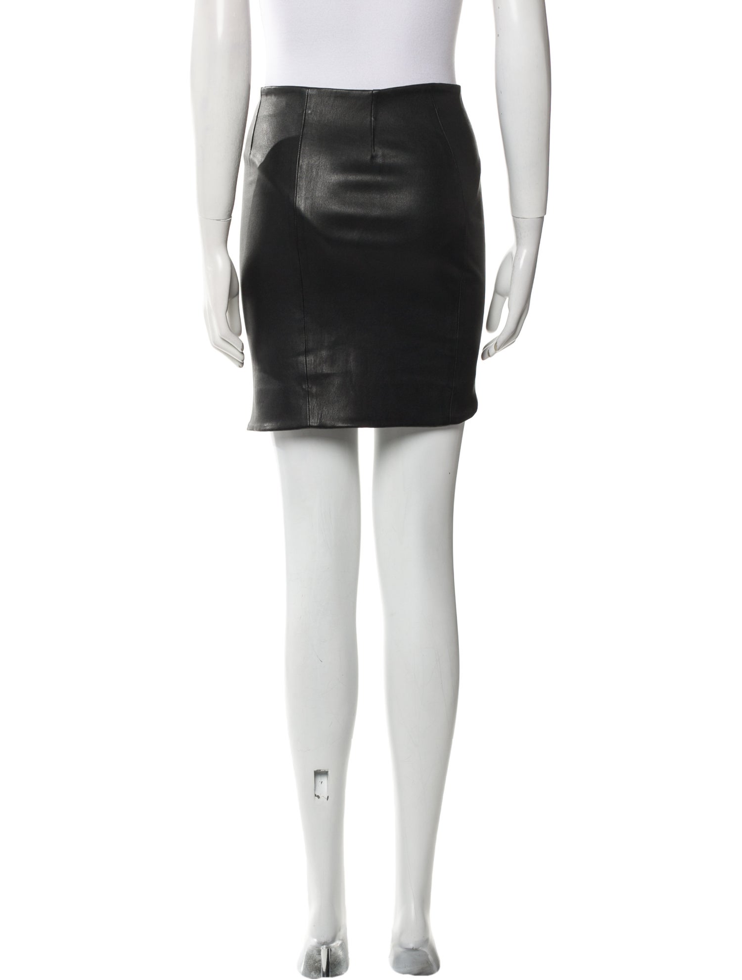 Iro Leather Mini Skirt